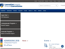 Tablet Screenshot of cemi.laurentian.ca