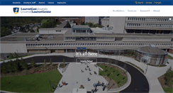 Desktop Screenshot of lawandjustice.laurentian.ca